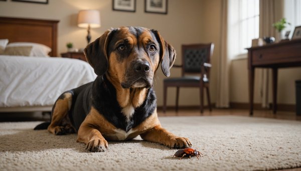 Chien renifleur de punaises de lit : une détection précise et rapide